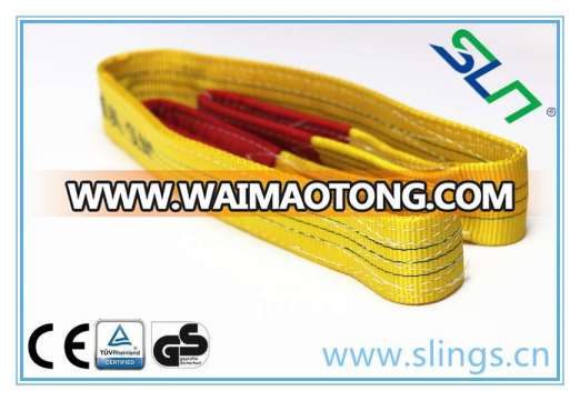 2017 Newest 100% Polyester Solid Webbing for Industrial Lifting