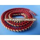 red blue bronze rope/cord with transparent plastic end