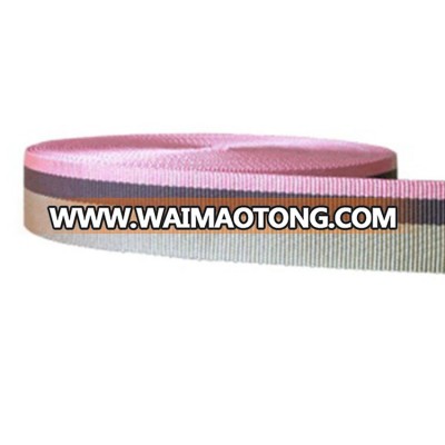 Custom woven logo packaging rope nylon polyester webbing