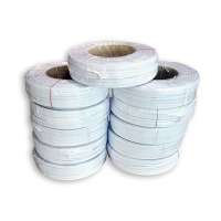 Factory Supply Raw Material 5MM Double Core PE Plastic Aluminum Spongge Nose Wire